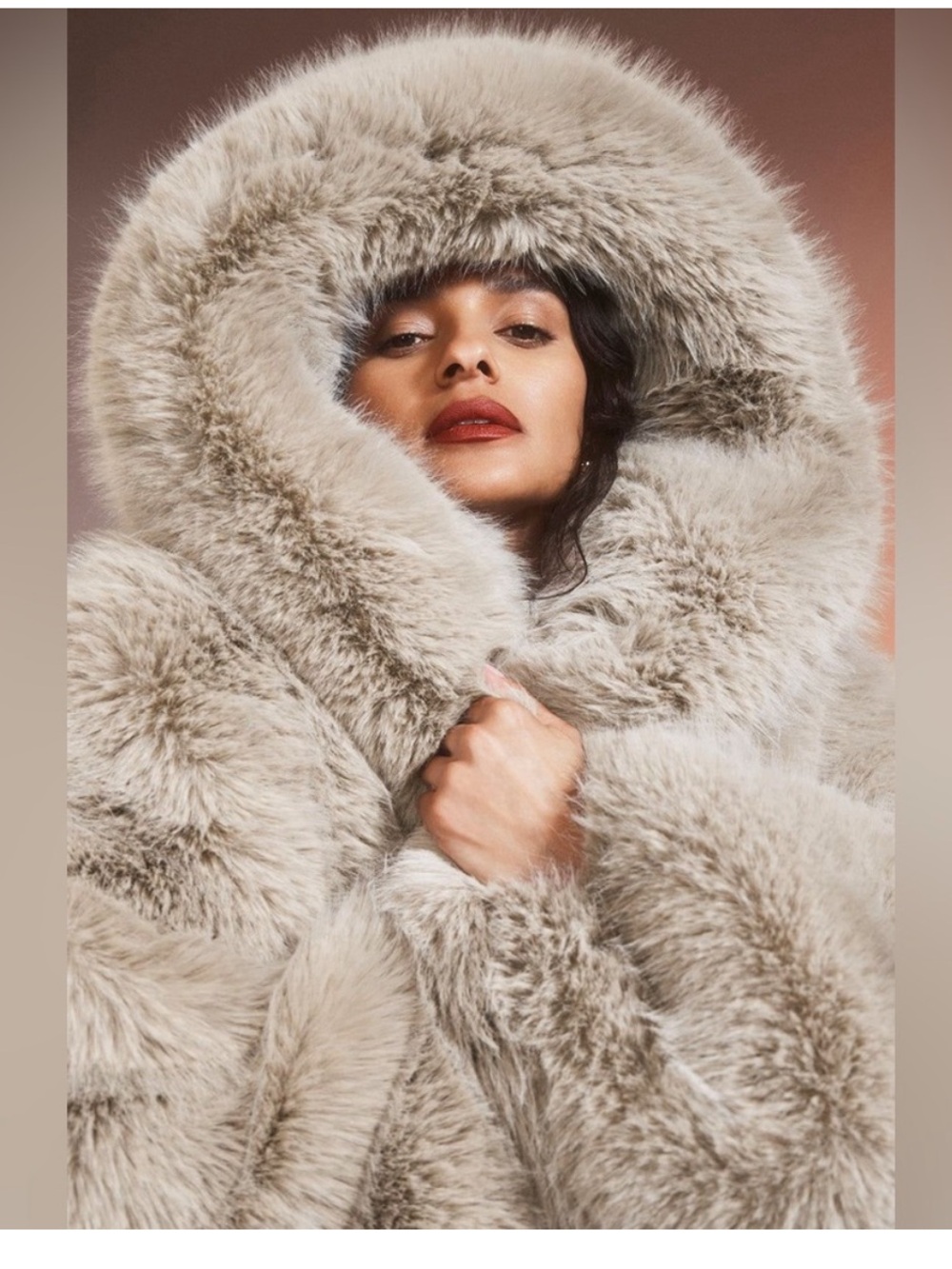 ALO Yoga Opulent faux fur jacket